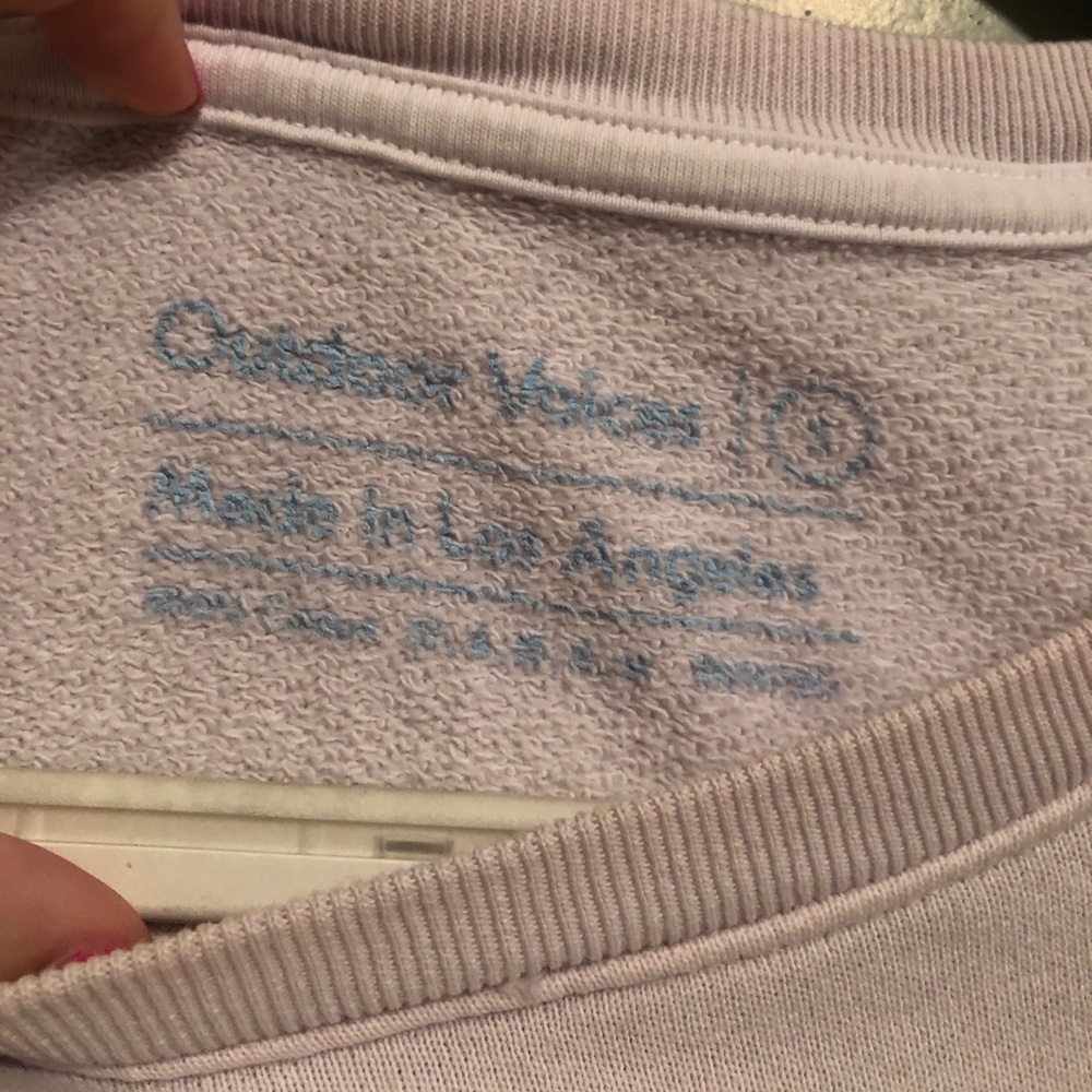OV Terry Cloth Sweater - Picture 2 of 5